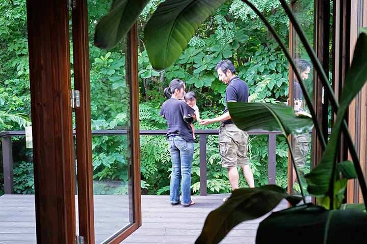 雑木林によりそう家 札幌市厚別区